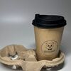 Капучино Миндальное печеньев Coffee panda по цене 320