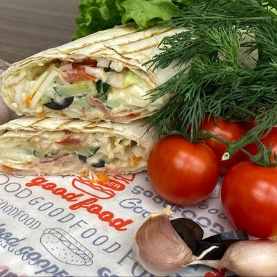 Овощная шаурма в OK Burger по цене 200 ₽