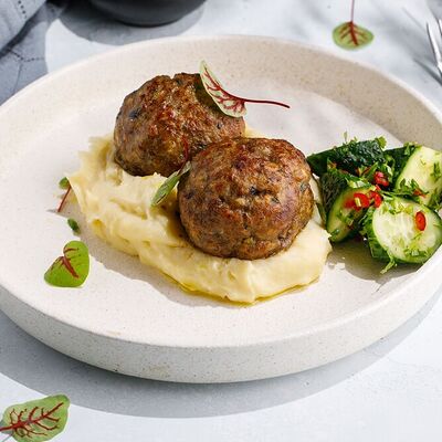 Котлеты Домашние от Петровны с пюре в Мангал&Грузия по цене 790 ₽