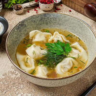 Чучвара шурпа в Чашма по цене 485 ₽