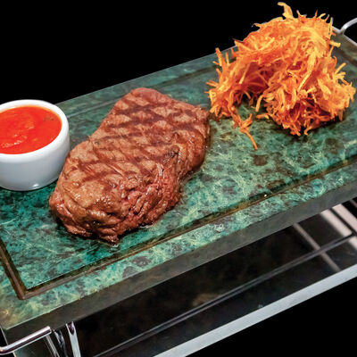 Денвер стейк с миньонами в Абица по цене 1100 ₽