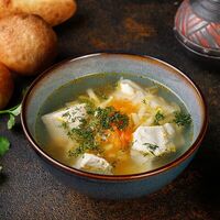 Куриный суп с лапшой, малая порция в Gaumarjos