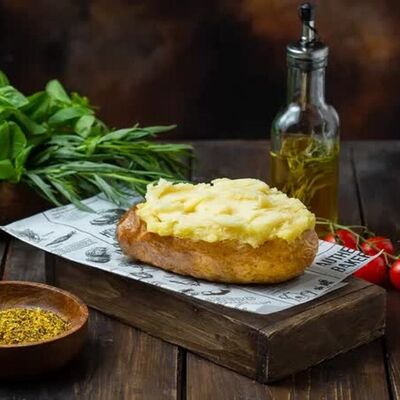 Картофель печёный с сыром и маслом в Potato best по цене 280 ₽
