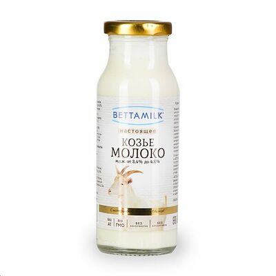 Молоко козье Bettamilk цельное пастеризованное 3,5-4,8% Фуд Милк Бзмж в Азбука Вкуса Экспресс Меню по цене 104 ₽