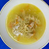 Куриный суп в Брассерия 033