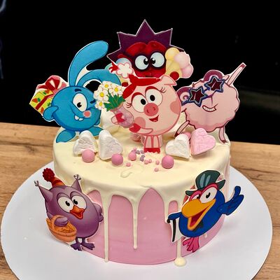 Торт Смешарики в Nu Natali Cakes по цене 4950 ₽