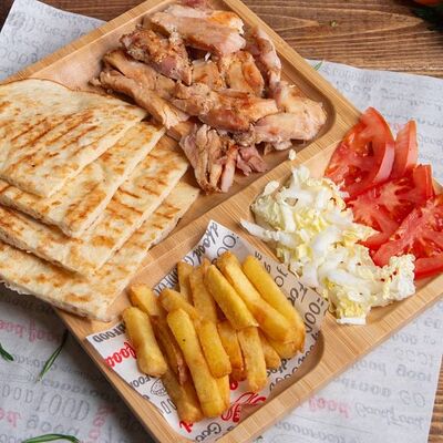 Гирос порция большая в Шаурма Айдахо по цене 530 ₽