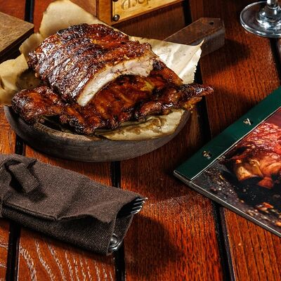 Свиные ребрышки BBQ в Моравия по цене 765 ₽