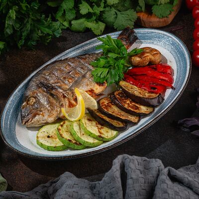 ДОРАДО С ОВОЩАМИ в Райхон по цене 1050 ₽