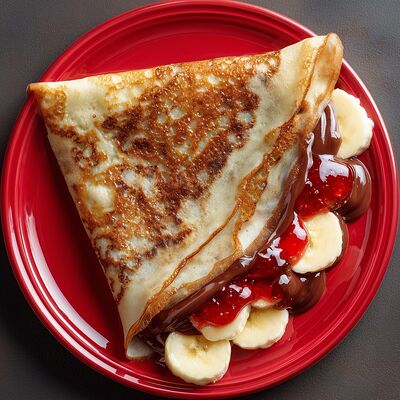 Блин Банан (с Нутеллой) в Mистер Блин по цене 455 ₽