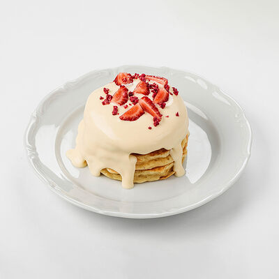 Панкейк с ванильным соусом в Coffee BOOM по цене 3300 ₸