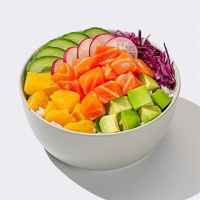 Поке с лососем в Много лосося по цене 900