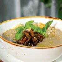 Суп-пюре из шампиньонов в Eva bistro