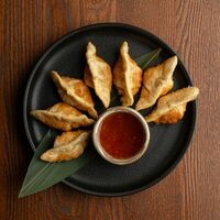 Жареные вонтоны с креветкойв Тяньгоу