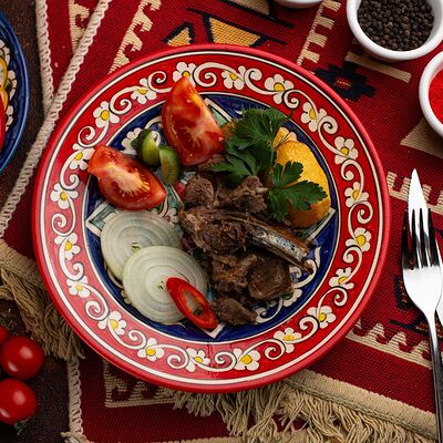 Казан кебаб из баранины в Анхор по цене 780 ₽