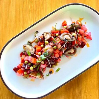 Винегрет с груздями в Библиотека по цене 320 ₽