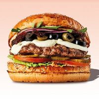 Итальянский бургер с моцареллой и вялеными томатами в Ketch Up