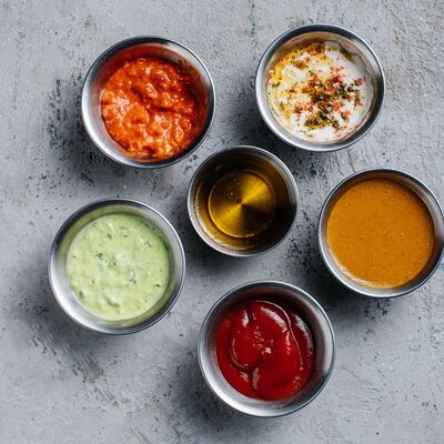 Соус Сырный в Easy Hummus по цене 110 ₽