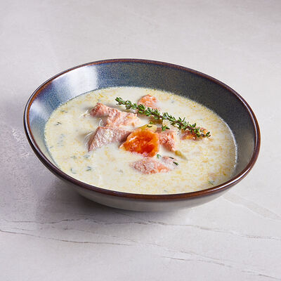 Сливочный суп с кетой в Sugar Mama по цене 510 ₽