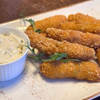 Хрустящие рыбные палочки в Акватория по цене 725 ₽