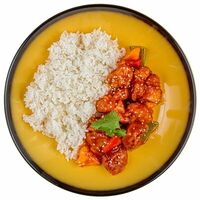 Рис с курочкой и ананасом в Китайка
