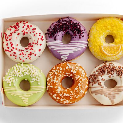 Набор из 6 пончиков №2 в Ronis Donuts по цене 1612 ₽