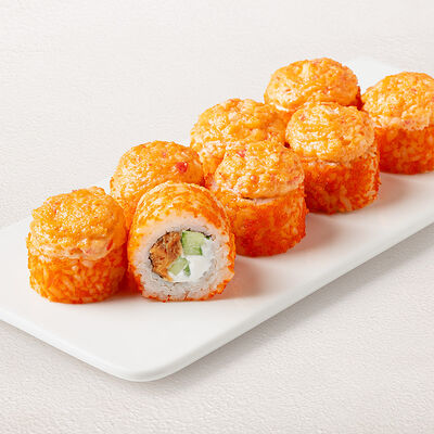 Ролл Запеченный лосось терияки в Суши Wok по цене 529 ₽