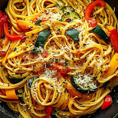 Яичная лапша с овощами в Морераков по цене 370 ₽