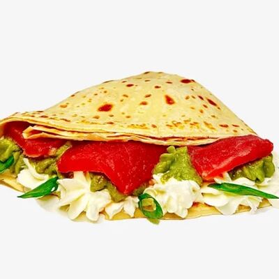 Тунец и авокадо в Блин!Кофе по цене 587 ₽