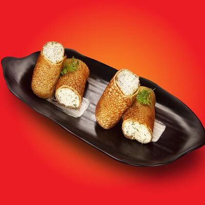 Блины с творожным сыром в Good Food Bowl по цене 495 ₽