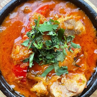 Чахохбили из курицы в Sololaki по цене 480 ₽