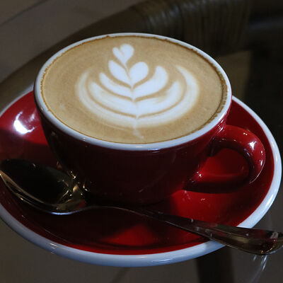 Капучино побольше в Бодрая выдра по цене 420 ₽