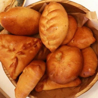 Трио сибирских мини-пирожков в Столица Деревень по цене 500 ₽