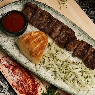 Шашлык из баранины в Кафе халяль по цене 430 ₽