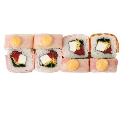 Запечённый с беконом в Enjoy sushi по цене 255 ₽