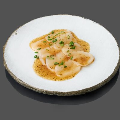 Сашими из гребешка с соусом васаби в Кабуки по цене 1520 ₽