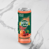 Минеральная вода газированная Perrier со вкусом персика и вишни в Starbucks (R)