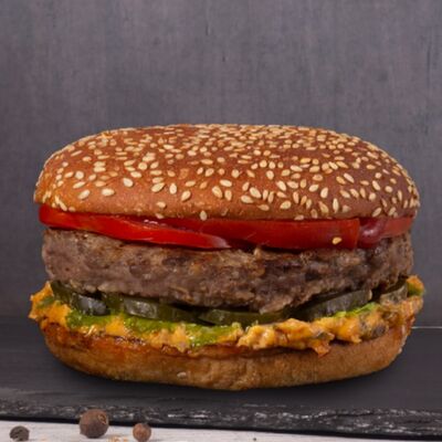 Гамбургер лайт в Эстет бургер по цене 444 ₽