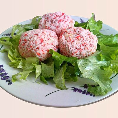 Крабовый шарик в Блинчик по цене 200 ₽