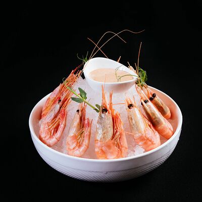 Креветки Магаданские с соусом спайси в Oysters по цене 650 ₽