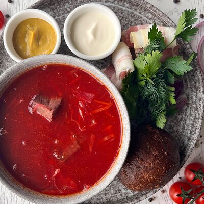 Борщ в Старица Карасунская по цене 420 ₽