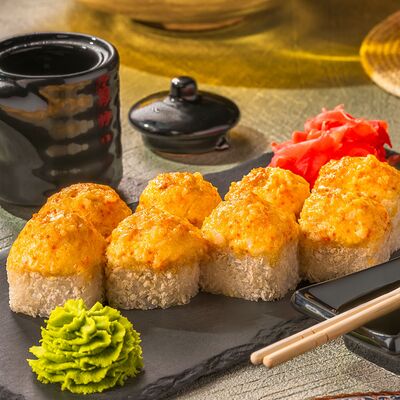 Ролл Эби хот в Кафе Cанта Фе по цене 1200 ₽