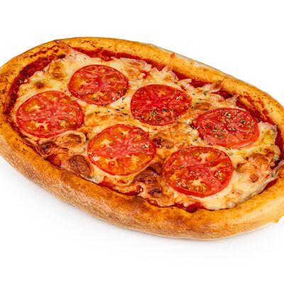 Пицца с сыром и томатами в Гриль Хаус по цене 888 ₽