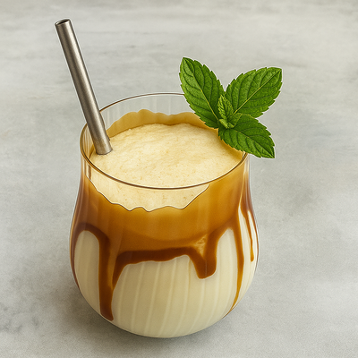 Молочный коктейль Карамель в Мэджик ролл по цене 439 ₽