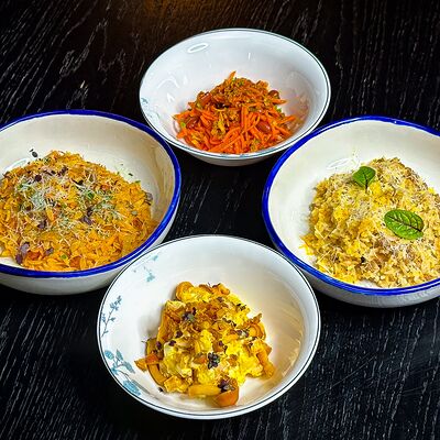 Комбо №3 (салат и горячее) в Сидрерия Три стакана по цене 730 ₽