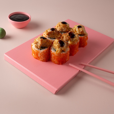 Фьюжн с лососем в Rollwell по цене 960 ₽