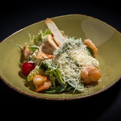 Цезарь с креветками в Репаст по цене 900 ₽