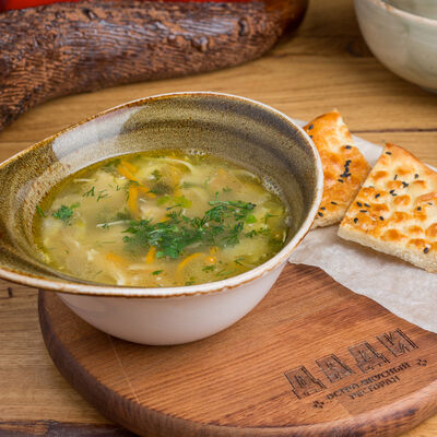 Куриный суп с домашней лапшой в Дади по цене 320