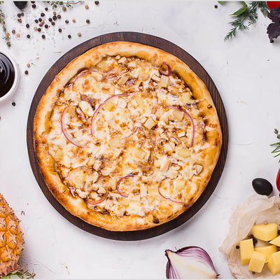 Пицца Курочка Терияки в Pizza Sun по цене 549 ₽