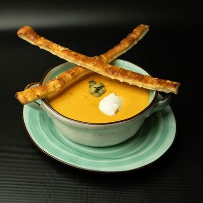 Крем-суп тыквенный в ЛАЛИКО ГРУЗИНСКАЯ КУХНЯ по цене 660 ₽